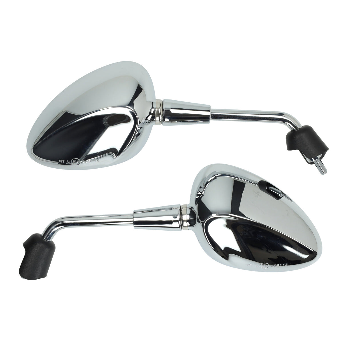 Spiegelset kort model origineel E-keur m8 chroom Sprint