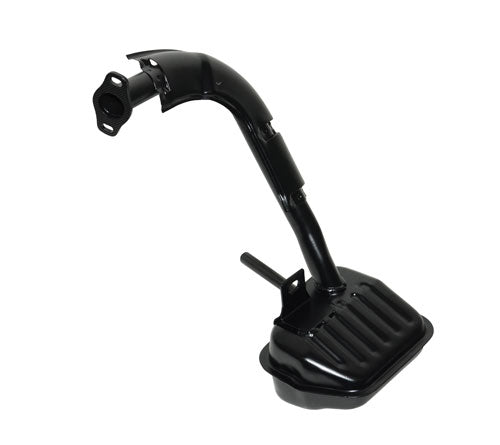 Uitlaat versnelling (made in EU) zwart Vespa 50