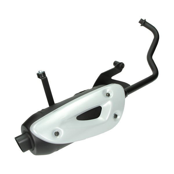 Uitlaat tecno standaard model (made in EU) Sym zwart xpro