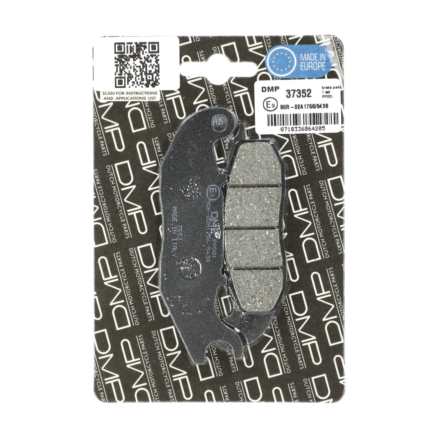 Remblokset DMP (made in EU) Ecooter E2 voor liberty IGET