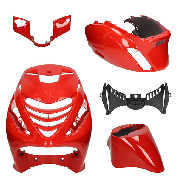 Kappenset Piaggio Zip scarlet rood
