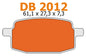 Remblokset delta voor arriva, baotian, big max, BTC Old Classic, dax, monkey, scorza, v-clic db2012