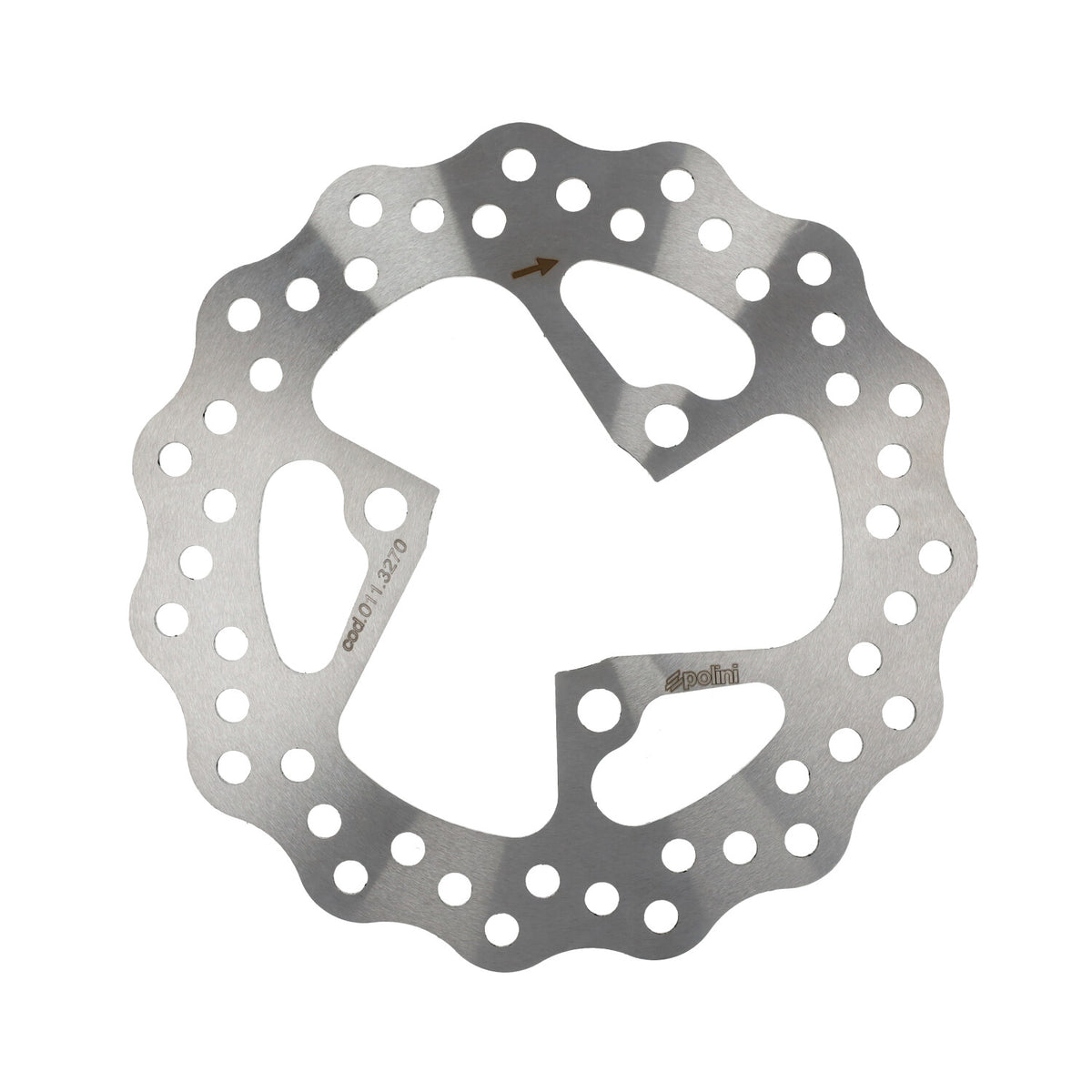 Remschijf Polini wave 3-gaats achter 202mm minarelli hor 175.0017
