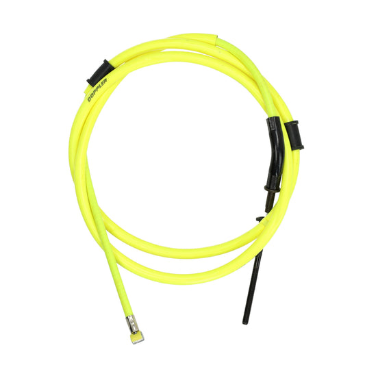 Achterremkabel Doppler teflon v.a 2004 t/m 2019 geel fluor Yamaha, bws, mbk booster 503887