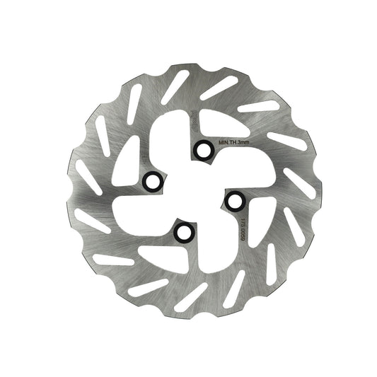 Remschijf Polini wave 4-gaats 200mm bw spy, bws, mbk booster 175.0059