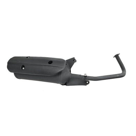Uitlaat 4t model origineel zwart agility 12inch, fiddle, sco Gy6, agility 16inch, new dink, orbit, people-s, sento, symply, vitality