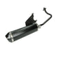 Uitlaat jamarcol ovaal euro-2 (model Akrapovic) euro-2 zwart/zwart lx 4t-4v, Primavera 4t-4v, Sprint 4t-4v