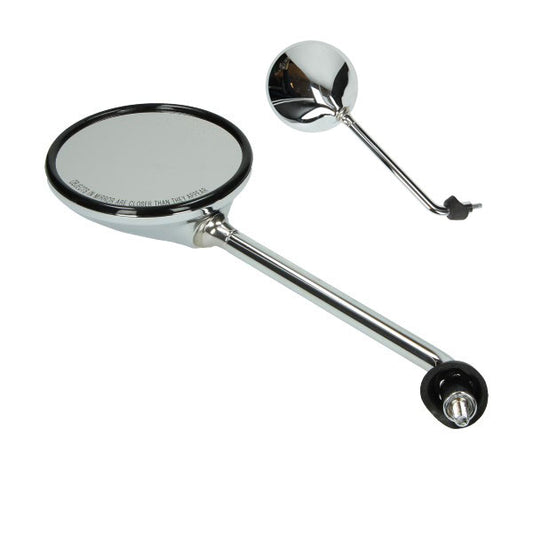 Spiegel Piaggio origineel links chroom Liberty cm020401