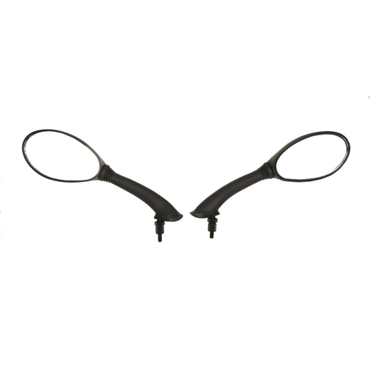 Spiegelset DMP Piaggio zwart fly