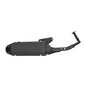 Uitlaat euro-4 Kymco zwart agility 16+ , agility 16inch 1830a-alk1-e9500