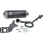 Uitlaat Turbokit euro-5 50cc 4T 21-24 zwart mat Aprilia, sxr