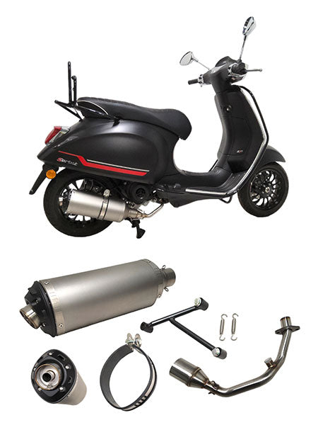 Uitlaat Power1 euro-5 Evo-1 aluminium Primavera, Sprint