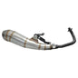 Uitlaat Blast rvs euro-2 blank Piaggio, Zip 4t 2v blast