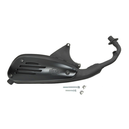 Uitlaat Sitoplus zwart Piaggio, Primavera, Sprint, Zip, Liberty 4t 0749b