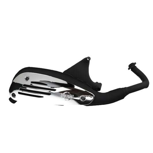 Uitlaat Sitoplus 2t zwart fly, Liberty, lxv, Primavera, Sprint, et2, mojito Piaggio blok, Vespa lx, Vespa S 0264