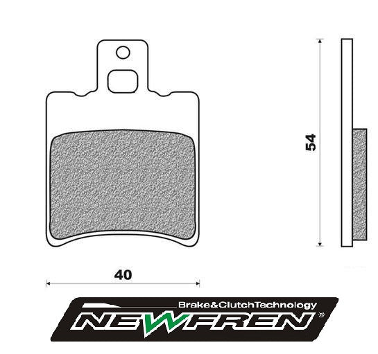Remblokset Newfren aerox, bw, jog, neo, sr nt, sr ot fd0197