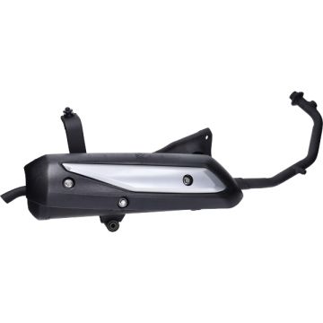 Uitlaat euro-4 Sym zwart Orbit 2, Xpro