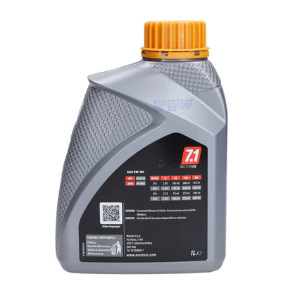 Motorolie Malossi 5W40 synthetisch 4T racing 1L