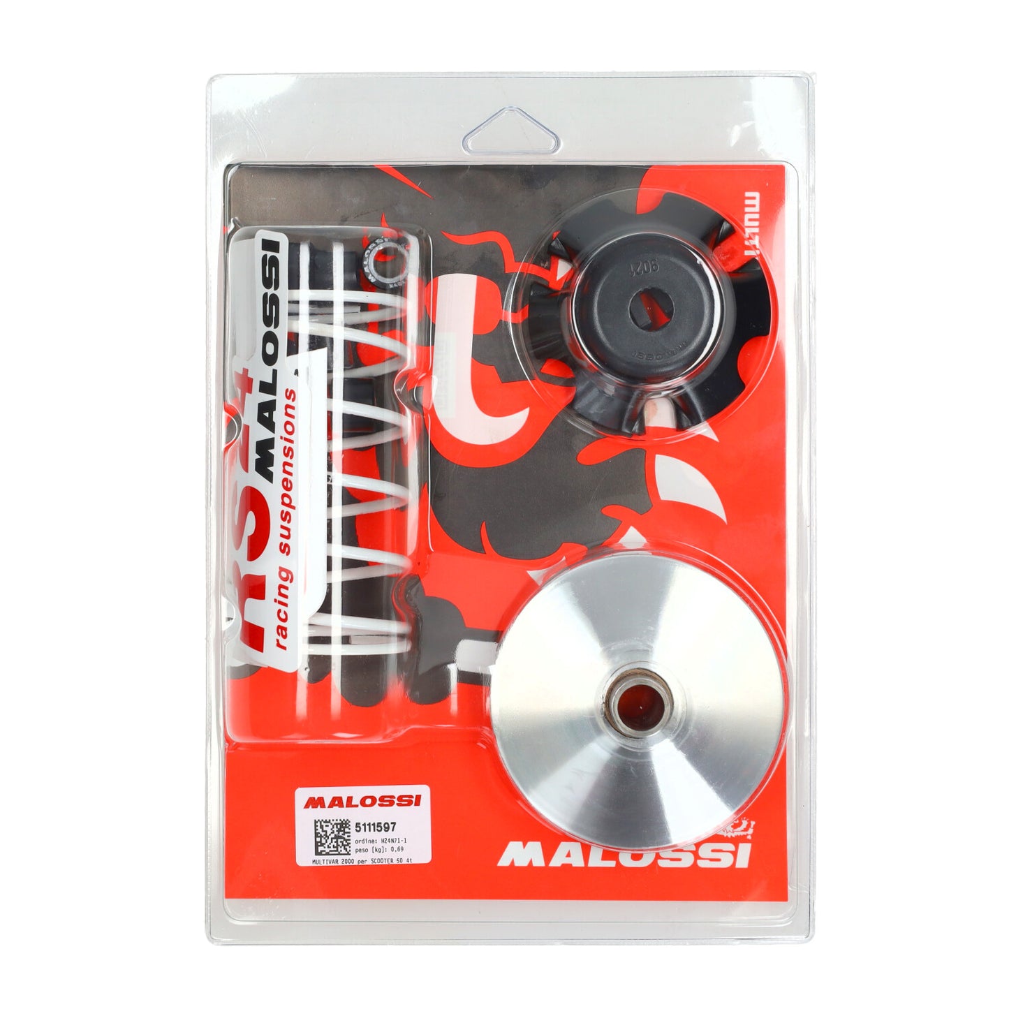 Variokit malossi snel euro-2/4/5 zip, sprint, primavera, sco piaggio 4t-3v I-get, sco piaggio 4t-2v, lx 4t-4v