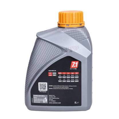 Motorolie Malossi 10W40 synthetisch sport 4T 1L