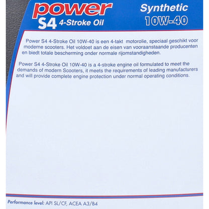 Motorolie Power1 10W40 synthetisch 1L