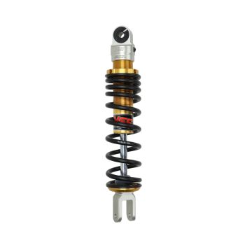 Schokbreker yss gasgevuld E-serie 310mm zwart/goud kymco, mi