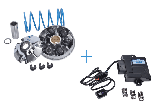 Variokit Polini + ecu Euro-5 Evo Sport scooter Piaggio 4t-3v I-get, Zip 4T 3V, Sprint 4t-3v, Primavera 4t-3v, Liberty iGet