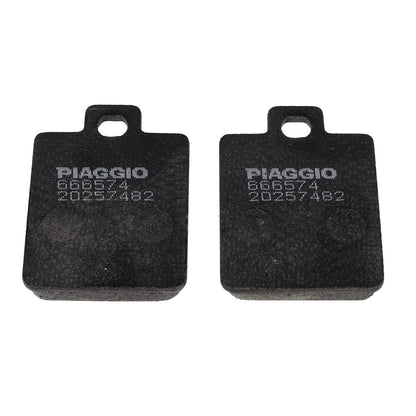 Remblokset Piaggio origineel euro-2/4/5 Grimeca voor primavera, sprint, lx 2t, lxv, mp3, vespa S, zip sp
