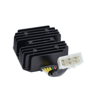 Spanningsregelaar euro-b 6-polig euro-4/5 ECU SNEL zwart liberty IGET, primavera, sprint, zip