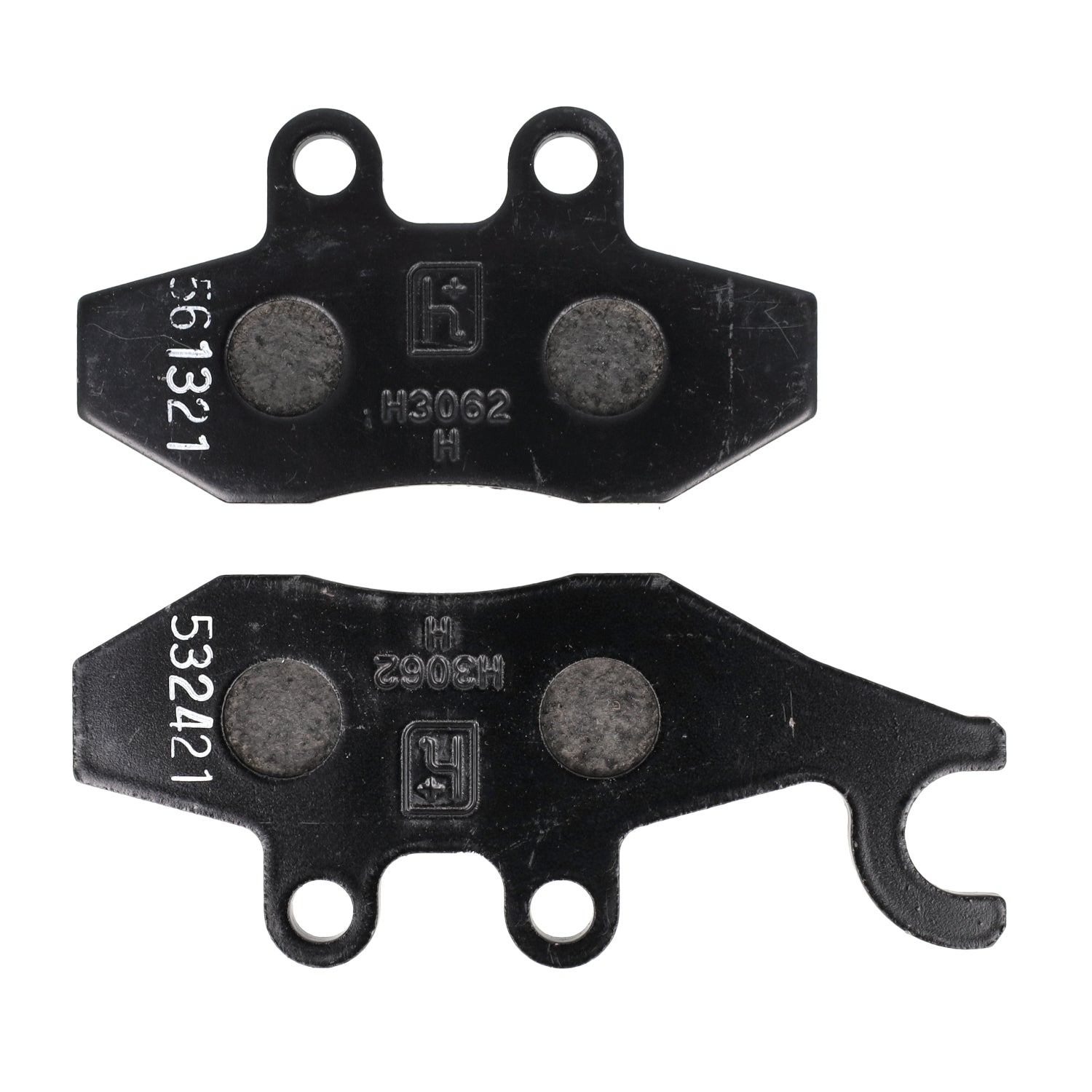 Remblokset Piaggio origineel Heng Tong achter mp3, mp3 500cc, mp3 530 HPE, mp3-310cc, beverly 350, beverly 400cc, beverly 500cc, mp3 350 E4, mp3-300cc, mp3-400cc