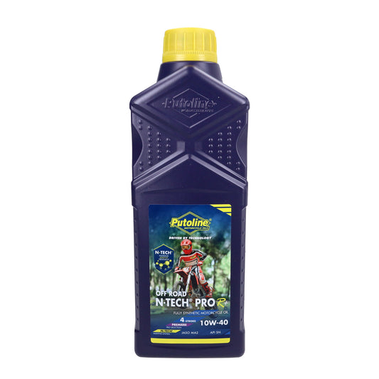 Motorolie Putoline 10W40 vol synth N-TECH PRO R+ off road 1L