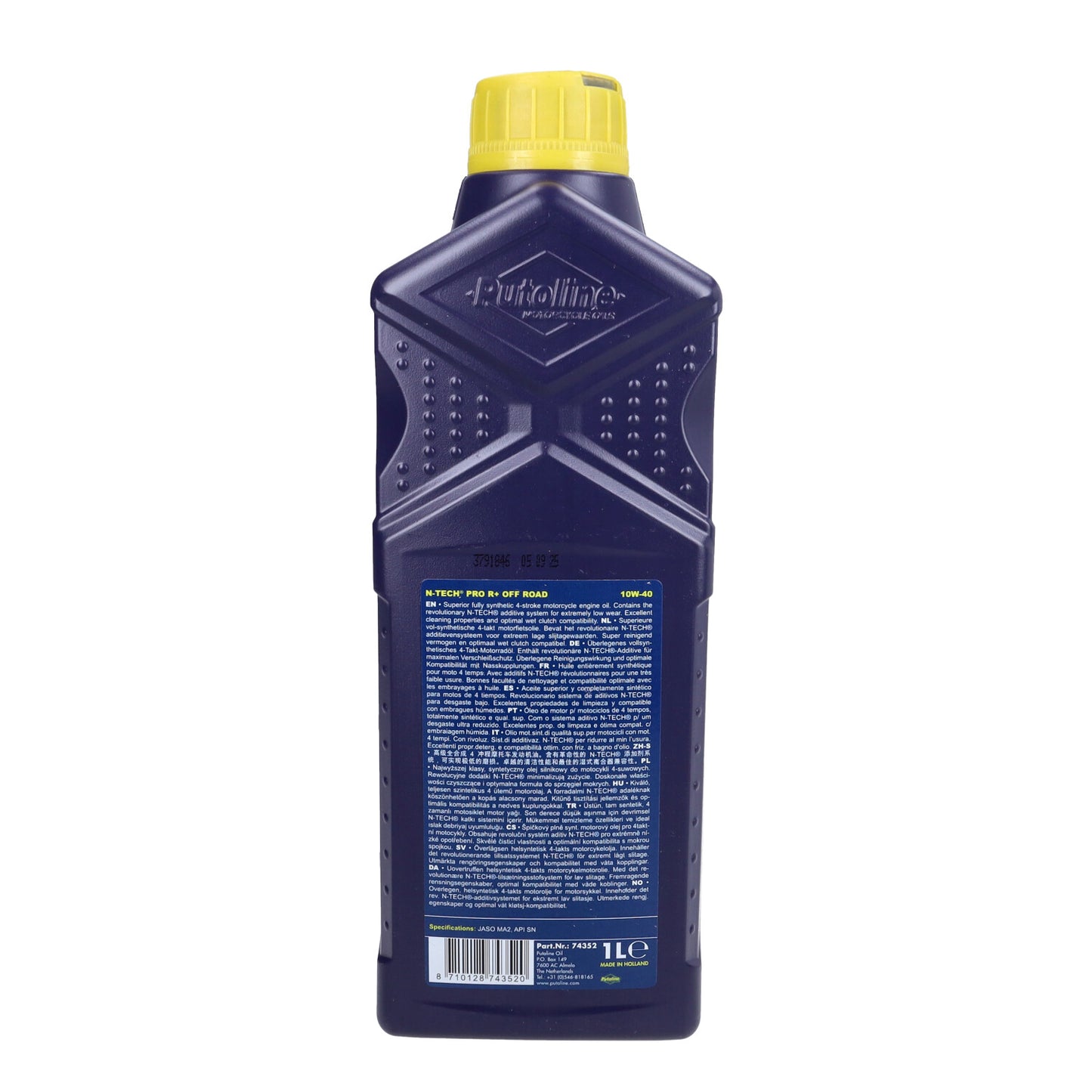 Motorolie Putoline 10W40 vol synth N-TECH PRO R+ off road 1L