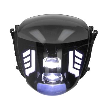 Koplamp Fast Arrow Pro led RS-1 double eye smoke zip2000, pi