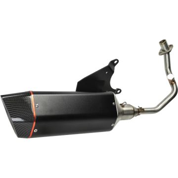 Uitlaat Bullet Euro-4 carbon Zip 3V