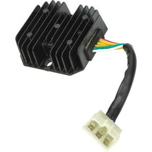 Spanningsregelaar 6-polig euro-5 13.8v (voor org. en snel, niet euro-4) zwart sco piaggio 4t-3v I-get