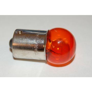 Lamp 12V 10W o.a. bau15 oranje 1pcs agility, vespa lx