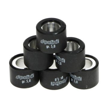 Rollensets Polini – alle gewichten (GY6 / Piaggio)
