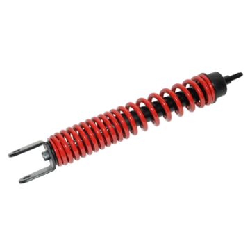 Schokbreker Piaggio origineel 345mm rood vespa lx, vespa S 6