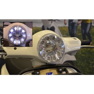 Koplamp DMP led vespa lx