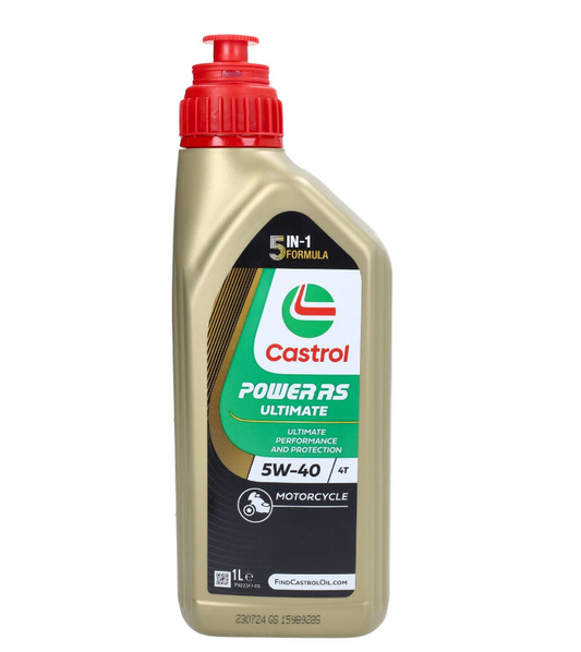 Motorolie Castrol 5W40 4T Power RS Ultimate 1L